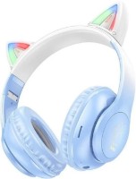 Căşti Hoco W42 Cat Ears Blue