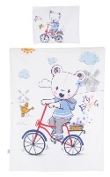 Детское постельное белье Chipolino Bear & Bicycle 5pcs (SPCET502404)