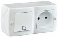 Выключатель+розетка Mono Electric 0360100