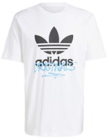 Tricou bărbătesc Adidas Ts Street 1 White, s.L