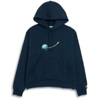 Hanorac pentru bărbați Nike Sb Fleece Pullover Hoodie Cherry Armory Navy/White, s.XL