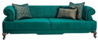 Диван Moda Life Hurrem 3 223x76x97cm Green