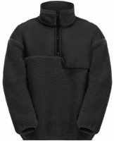 Hanorac pentru copii Jack Wolfskin Teen Halfzip Fleece Y Granite Black, s.140