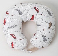 Подушка туристическая Ponti Auto 28x31cm Beige/White/Cars