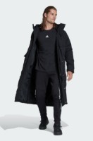 Geacă pentru bărbați Adidas Big Baffle Coat Black, s.M