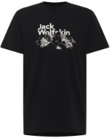 Мужская футболка Jack Wolfskin Bergblick T M Black, s.M
