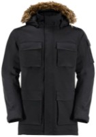 Мужская куртка Jack Wolfskin Glacier Canyon Parka Black, s.S