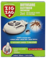 Solutii anti-insecte Zig Zag Electric Diffuser + Liquid Refill 30ml