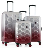 Set de valize CCS 5226 Set Grey/Burgundy