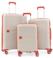 Set de valize CCS 5239 Set White/Orange