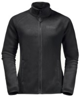 Hanorac damă Jack Wolfskin Moonrise Fz W Black, s.M