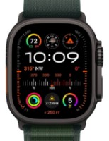 Смарт-часы Apple Watch Ultra 2 GPS + Cellular 49mm BlackTitanium Case with Dark Green Alpine Loop Medium (MX4R3)
