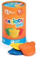 Cretă pentru desen Carioca Baby Teddy (53240) 12pcs
