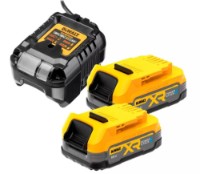 Зарядное устройство+2аккумулятора DeWalt DCB1102E2-QW