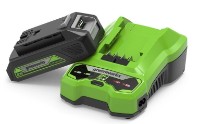 Incarcator cu acumulator Greenworks GSK24B2