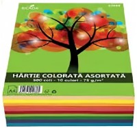 Цветная бумага Ecada 10pcs 62802