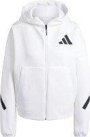 Женская толстовка Adidas W Z.N.E. Fz White, s.XS