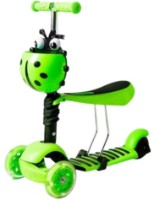 Trotinetă 4Play Lady Bug Green