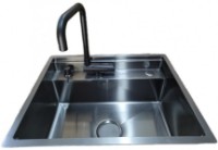 Кухонная мойка Backer Hide 600-45074 Nano Black