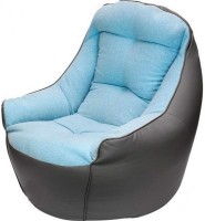 Кресло-мешок BeanBag Big Boss Голубой/Серый