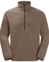 Hanorac pentru bărbați Jack Wolfskin Bockenheim Fleece Brown, s.XL