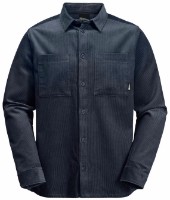 Мужская рубашка Jack Wolfskin Trackfinder Shirt M Navy, s.S