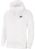 Hanorac pentru bărbați Nike M Nsw Club Hoodie Fz Bb White/Black, s.XL
