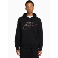 Hanorac pentru bărbați Nike M Nk Club+ Ft Po Hoodie Mcf Black, s.M