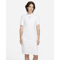 Rochie dame Nike W Nsw Essntl Midi Dress White, s.L