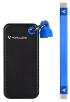 Внешний SSD Verbatim Pocket 1Tb Gen 2 Black/Blue (32191)