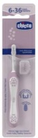 Детская зубная щётка Chicco First Milk Teeth 6m+ Lilac