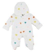 Salopetă pentru copii Minikin Muslin Heart 62cm (241901762)