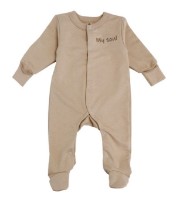 Salopetă-slip pentru copii Minikin My Love 74cm Cappuccino (242580174)