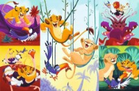 Пазл Trefl 100 Courageous Lion King (16478)