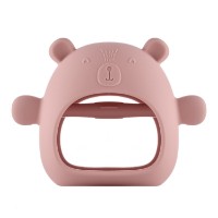 Игрушка-прорезыватель Roxy Kids Bear Pink (RST-003-P)