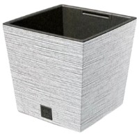 Цветочный горшок Prosperplast Furu Square ECO Wood DFS240W-S499W