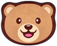 Коврик для ванной Roxy Kids Teddy 50х60 (RBMT-001)