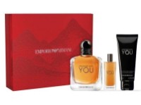 Set de parfumuri pentru el Giorgio Armani Stronger with You EDT 100ml + EDT 15ml + Shower Gel 75ml
