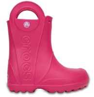 Сапоги детские Crocs Handle It Rain Boot Kids Candy Pink, s.33-34