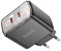 Зарядное устройство Hoco CS43A Smart PD45W Black