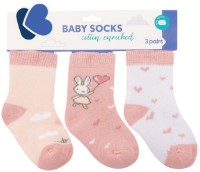 Детские носки Kikka Boo Rabbits in Love 1-2y 3pcs (31110020079)