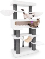Ansamblu pentru pisici Petrebels Cat Tree Lookout 198 Off White (431396)