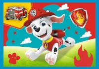 Puzzle Trefl 4in1 Running Pupies (34628)