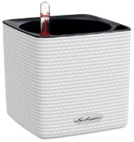 Цветочный горшок Lechuza Cube Color 14 White