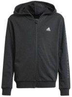 Hanorac pentru copii Adidas J Jam Fz Hd Black/White, s.176