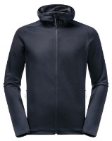 Мужская толстовка Jack Wolfskin Baiselberg Hooded Fz M Midnight Sky, s.L