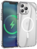 Чехол Hoco Magnetic Series Airbag Anti-fall Protective Shell for iPhone 16 Pro Max Transparent