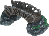 Декор для аквариумов и террариумов Flamingo Bridge with Moss (401154)