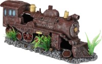 Декор для аквариумов и террариумов Flamingo Hektor Locomotive Red (410188)