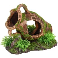 Декор для аквариумов и террариумов Flamingo Moza Pitcher + Plant (410315)